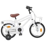 vidaXL Bicicletă pentru Copii 16 Inci pentru 4-6 ani Alb 42009297