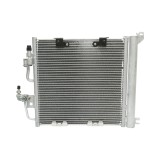 Radiator clima AC Opel Astra H si Zafira B 370x370x16 mm cu uscator