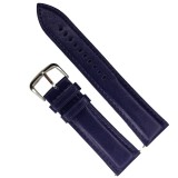 Curea Ceas Piele Naturala Bleumarin 16mm 18mm 20mm 22mm Time Veranda WZ5485 Catarama Otel