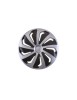 Set capace roti 15` wind silver&amp;black 4buc