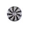Set capace roti 15` wind silver&amp;black 4buc