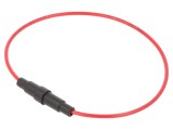 Clemă cabluri 5x20mm 5A 350V -40&divide;80&deg;C UL94V-0