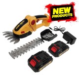 Masina de tuns iarba / gard viu cu acumulator, 2 acumulatori inclusi