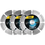 Set 3x Disc diamantat, 100 x 16 mm pentru lemn, metal