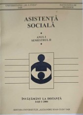 ASISTENTA SOCIALA ANUL 1, SEMESTRUL 2 - INVATAMANT LA DISTANTA-STEFAN BONCU-258013