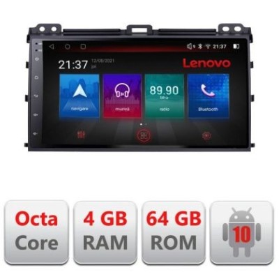 Navigatie Toyota Prado 2004-2009 E-456 Octa Core cu Android Radio Bluetooth Internet GPS WIFI DSP 4+64GB 4G CarStore Technology foto