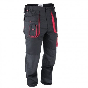 Pantaloni de lucru Yato YT-8028, marimea XL, 6 buzunare, negru foto