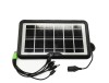 Panou Solar Portabil CCLamp CL-638WP 6V 3.8W 0.63A, Multi USB, IP65, Monocristalin