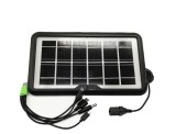 Panou solar portabil CcLamp CL-638WP 6V 3,8W,0,63A , Port multi usb, ip65