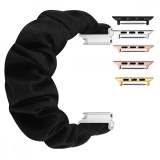 Curea textila elastica, compatibila Apple Watch 9|8|7|6|5|4|3|2|1 Series, 41mm|40mm|38mm, Scrunchies 5