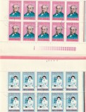 CENTENARUL CRUCII ROSII ( LP 912 ) 1976 OBLITERATA BLOC DE 10