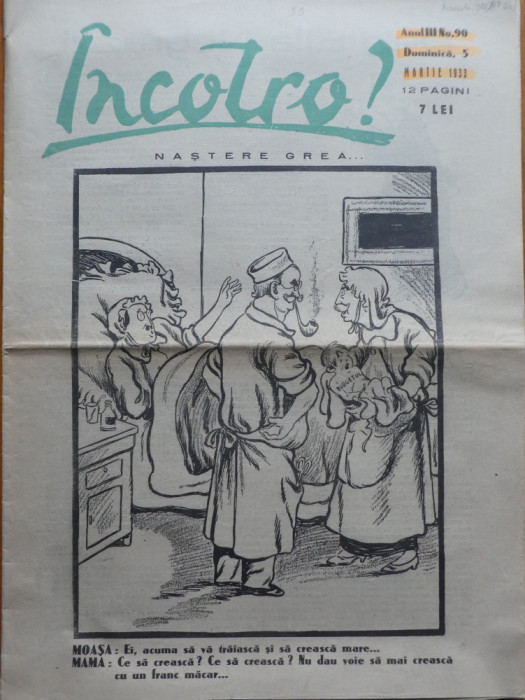 Revista Incotro ? 5 Martie 1933