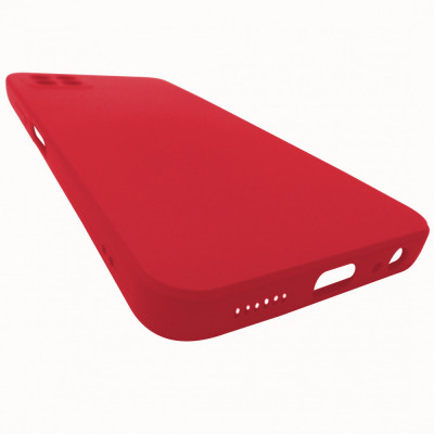 Husa silicon TPU Matte rosie pentru Samsung Galaxy A22 5G foto