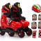 Role Ferarri masura 29 - 32 rosii cu set protectie