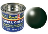 Verde inchis mat matasos RAL 6020, vopsea email 14 ml