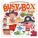 Busy Box for Boys- Book and Jigsaw Puzzle Set |