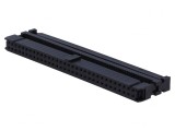 Mufă IDC Mamă 64 PIN Presare Cablu 1,27mm Neagră