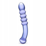 Dildo de sticlă - Glas Purple Rain