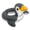 Colac inot, gonflabil, tip inel, cu animalut, pinguin, Intex, 69 cm