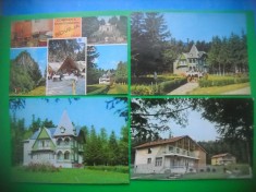 HOPCT LOT 3081 SOVEJA .-JUD VRANCEA-4CARTI POSTALE-CIRCULATE