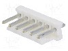 Conector 6 pini, pas pini 3.96mm, serie MTA-156, dispunere 1x6, TE Connectivity - 640445-6