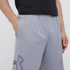 Under Armour pantaloni scurți de antrenament culoarea gri, 1306443