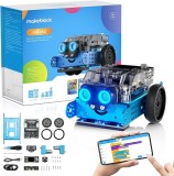 Cumpara ieftin Robot programabil Makeblock mBot 2 pentru copii de la 8 ani, conexiune WiFi, compatibil Scratch și Python, kit educațional STEM inteligent, ideal pe