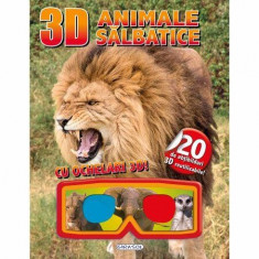 3D Abtibilduri - Animale salbatice PlayLearn Toys foto