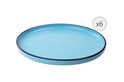 SET 6 F.INTINSE, CERAMICA 27 CM, ELECTRA foto