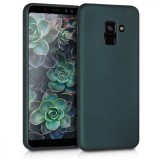 Husa pentru Samsung Galaxy A8 (2018), Silicon, Verde, 45634.14, Carcasa