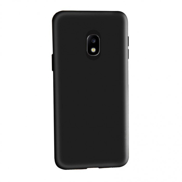 Husa Samsung Galaxy A7 2017, Elegance Luxury slim antisoc Black