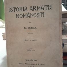 Istoria armatei romanesti - N. iorga Vol.I pana la 1599