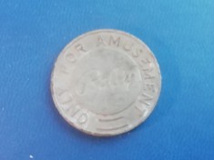 M3C1 21 - Jeton de colectie - inscriptia RALLY - ONLY FOR AMUSEMENT