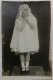 Fotografie, Fetita de Rit Catolic, la Prima Impartasanie