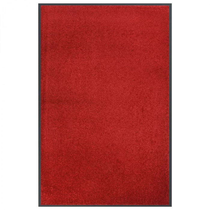 vidaXL Covoraș de ușă, roșu, 80x120 cm 331582