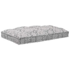 vidaXL Perna pentru canapea pe palet Gri deschis țesătură 4019073