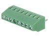 Regletă Conexiuni PCB 90&deg; 2,54mm 8 Piste 6A