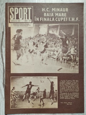 Revista SPORT nr. 4 - Aprilie 1988 foto