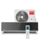 Aparat de aer conditionat Vivax R-Design Silver Mirror, 12000 BTU, Inverter, Wi-Fi, Mod Silentios, Mod Noapte, Argintiu