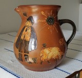 Cumpara ieftin LICHIDARE ! Carafa 2,5 l, din ceramica dura glazurata, artist Achim Gelhard -