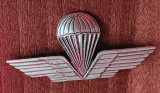 QW9 N 7 - insigna - militar - parasutism - parasuta - aripi