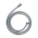 Cumpara ieftin Furtun de duș, Ferro, Silver Flex, 150 cm, argintiu, W53