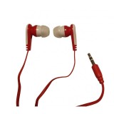 Casti Intraauriculare , In Ear , Cu Fir , Dynamic Sound, Rosu