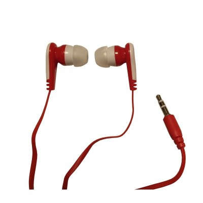 Casti Intraauriculare , In Ear , Cu Fir , Dynamic Sound, Rosu foto
