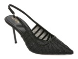 Pantofi eleganti ALDO negri, ELUSE 001, din material textil