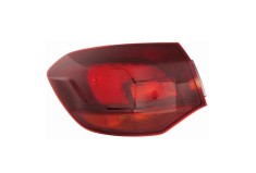 Stop spate, lampa Opel Astra J, 09.2009-, model: Combi, montare spate, stanga, P21W+W5W; fumuriu; fara soclu bec; exterior, DEPO