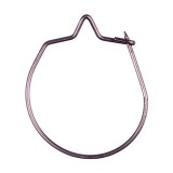 Clips pentru Rame Zeck Worm Clip Hair-Rig, 17mm, 5buc/pac