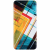 Husa silicon pentru Apple Iphone 5 / 5S / SE, Abstraction Color Shape