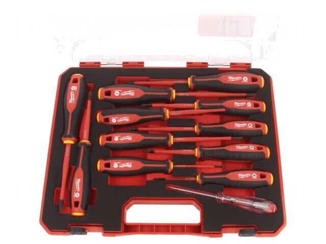 Set Șurubelnițe Izolate Phillips Pozidriv Plată Torx