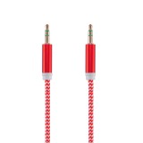Cablu audio Tellur Basic jack 3.5mm, 1m, Rosu